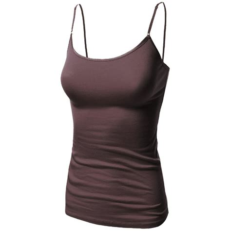 Fashionoutfit Fashionoutfit Womens Basic Solid Camisole Tank Tops