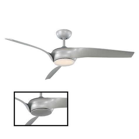 Outdoor ceiling fans should keep your outdoor space cool and breezy. Modern Forms Nirvana 56 in. LED Indoor/Outdoor Titanium ...