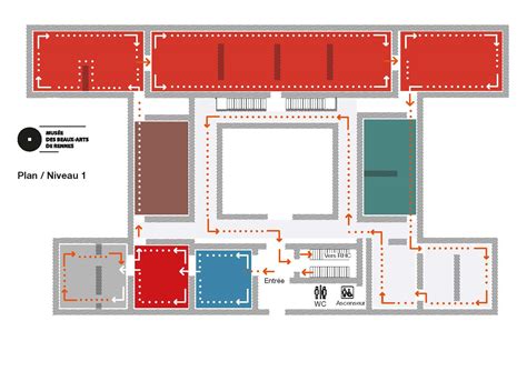 Plan Du Musée Musée Des Beaux Arts De Rennes