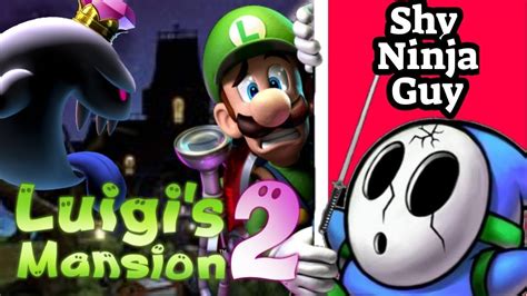 Luigi Mansion 2 Review Shyninjaguy Youtube