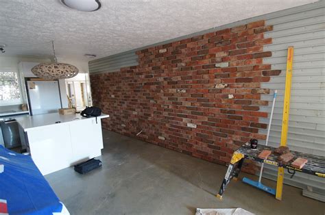 Brick Veneer Feature Wall Seq Tiling And Cladding Service