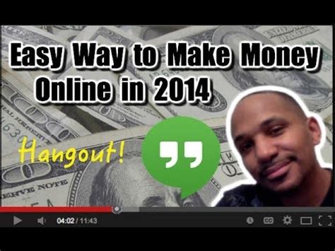 Being present on social media is key for any business that wants to attract new customers, promote their products and grow. Easy Way to Make Money Online|5 Easy Ways to Make Money Online in 2014 - YouTube