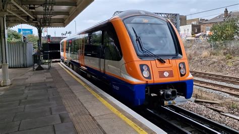 London Overground Class 710 Movements In Willesden Junction Station