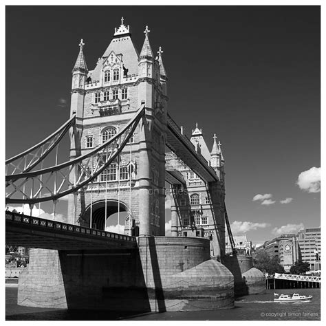 Tower Bridge London Black And White Photography Images Of London
