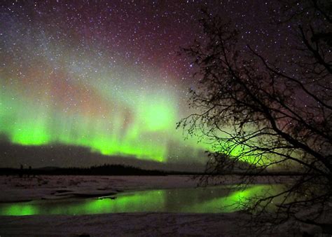 Yesterdays Aurora Seen From The Boat Landing At Clearwater Lake