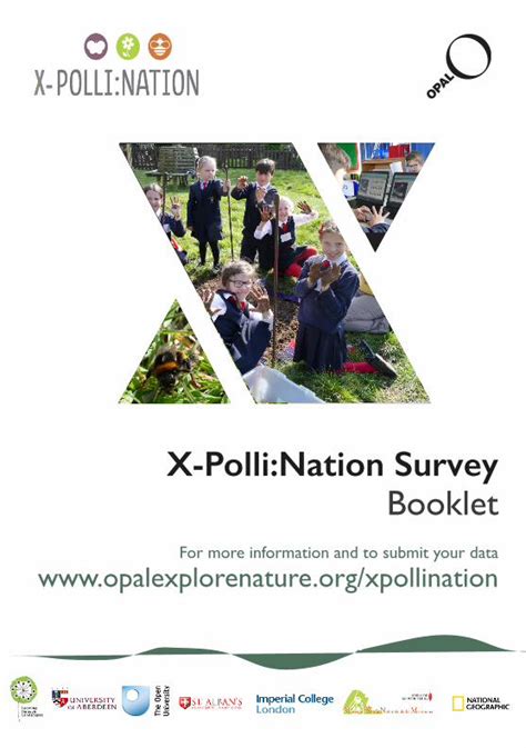 Pdf X Pollination Survey Booklet · Learn About Pollinators And Use