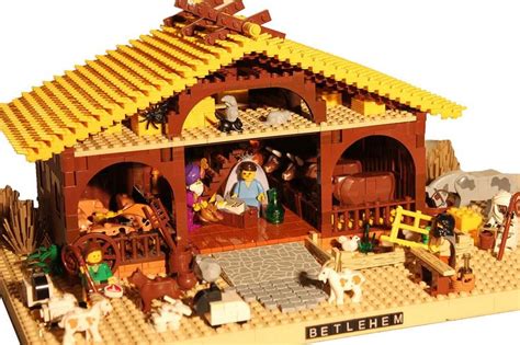 Creche Lego Christmas Ideas Pinterest Lego And Nativity