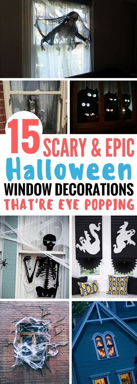 These Halloween Window Decoration Ideas That Are So Spooky Yet Awesome