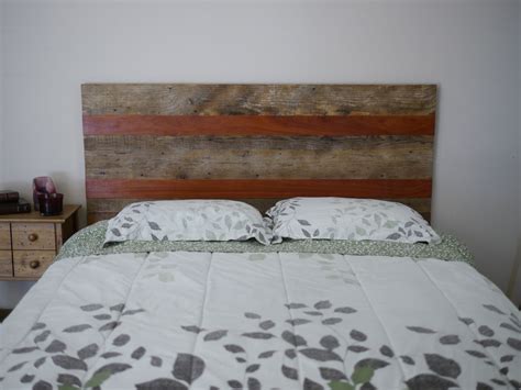 Hand Crafted Queen Size Rustic Headboard With Reclaimed Lumber And
