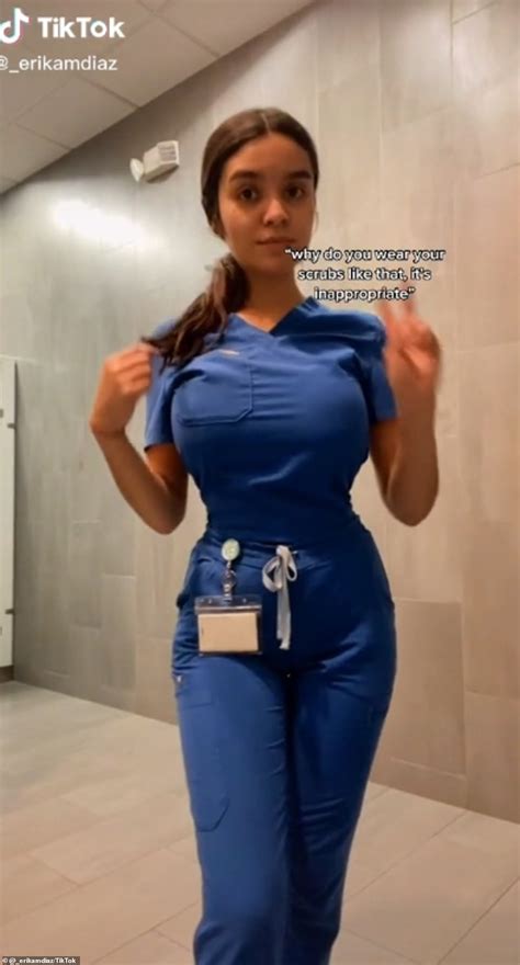 Curvy Nurse Slams Critics Who Called Her Scrubs Inappropriate Daily
