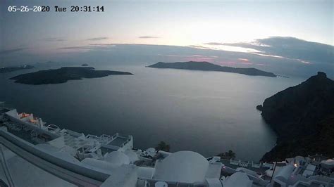 Santorini Sunset Video 26 May 2020 Youtube
