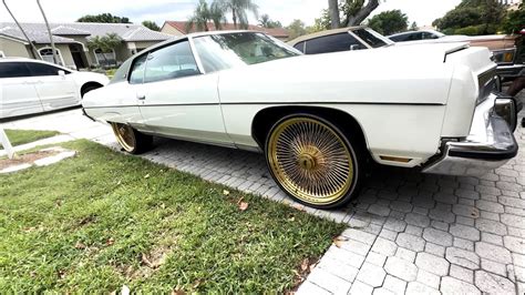 Installing 24 Gold Daytons On Magicityclassics 73 Chevy Donk Youtube