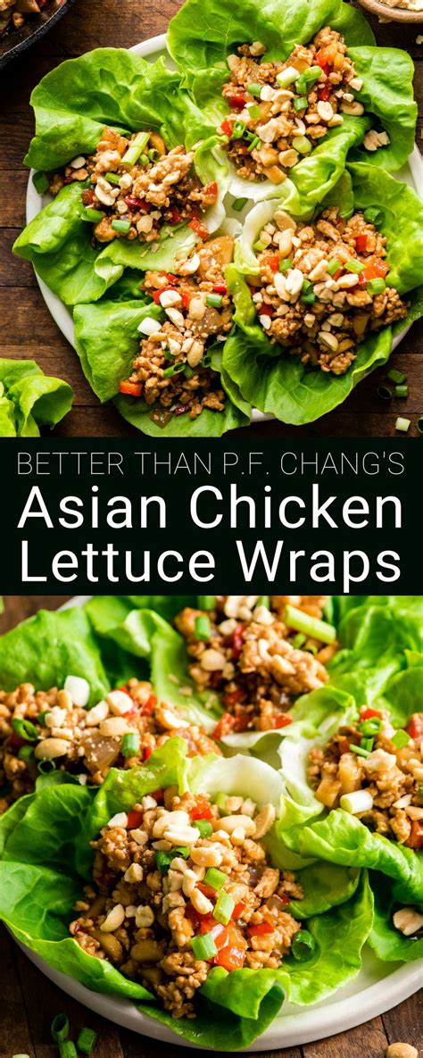 Asian Chicken Lettuce Wraps Better Than Pf Changs