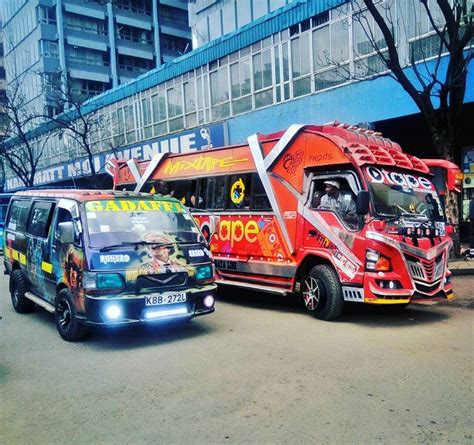 Most Pimped Hottest And Finest Matatus In Nairobi