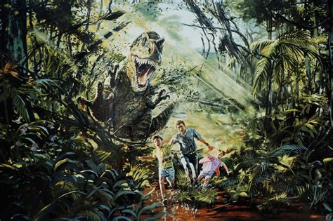 Concept Art For The Jurassic Park Series By David J Negron Jack Johnson John Bell And Craig