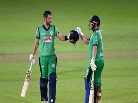 England Vs Ireland Paul Stirling And Andrew Balbirnie Tons To