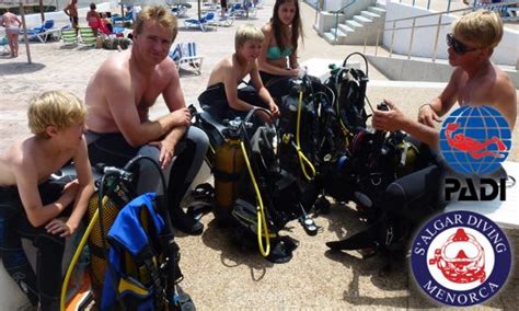 wide range of padi diving courses s algar diving menorca