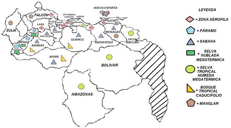 Mapas De Venezuela Mapa Territorial De Venezuela