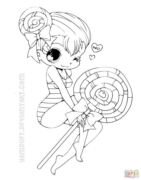 Anime Girl Coloring Pages Pdf Ai Illustrator