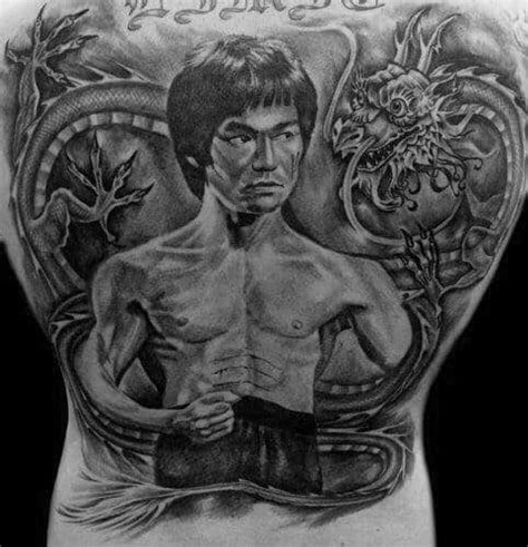 Who is like bruce lee attitude, style and determination and person.ect. 60 Bruce Lee Tattoo Designs For Men - Martial Arts Ideas