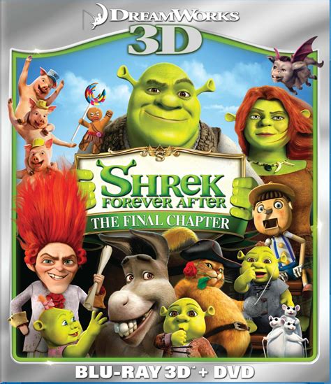 Shrek Shrek 2 Shrek The Third Shrek Forever After Dvd