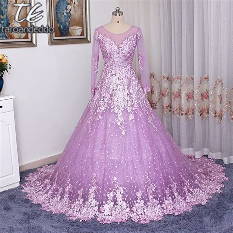 Whether you are looking for a sugar sweet and pale pastel purple dress, or something in a deeper hue, we are sure to have just. Snow Tulle Half Sleeves Sheer High Quality Lace Lilac ...