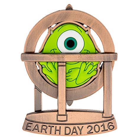 Your Wdw Store Disney Earth Day Pin 2016 Mike Wazowski