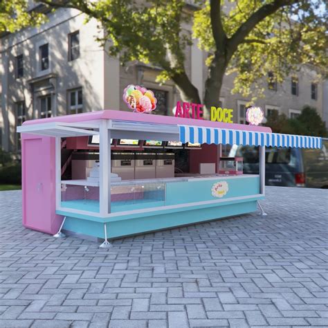 Outdoor Food Kiosk Is Becoming More And More Popular