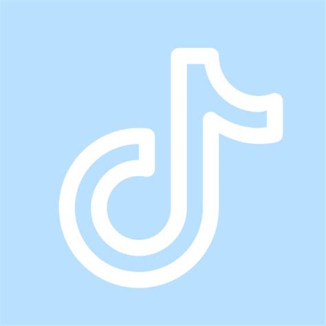 Background Pastel Blue Tiktok Logo Myrecomgaleri