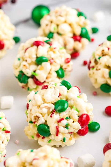 christmas popcorn balls recipe