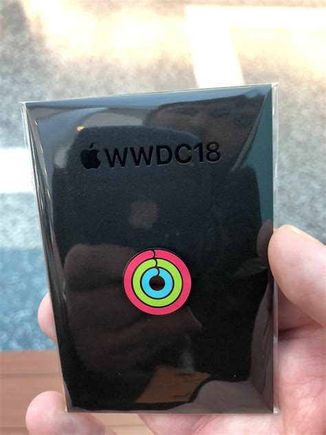 Wwdc Pin For Doing An Apple Watch Challenge Rapplewatch