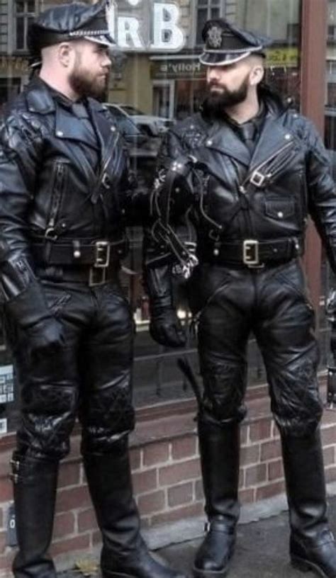Bear Leather Mens Leather Pants Leather Gear Leather Outfit Leather Fashion Leather Jackets