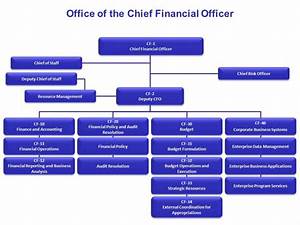 Office Of The Chief Financial Officer Organization Chart Department