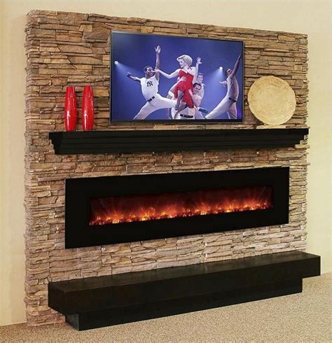 Transform Your Home With A Wall Mounted Electric Fireplace With Mantel
