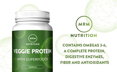 Mrm Veggie Protein 570g Vanilla 570 G Health And Household