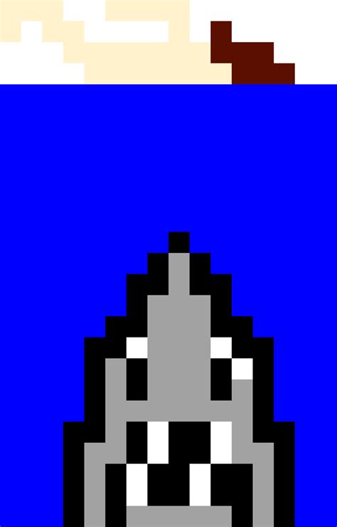 Jaws Pixel Art