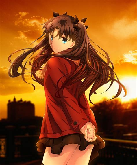 Fatestay Night Unlimited Blade Works Anime Tohsaka Rin Fate Series