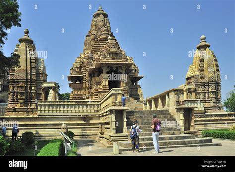Khajuraho Lakshmana Temple In Madhya Pradesh India Stock Photo Alamy