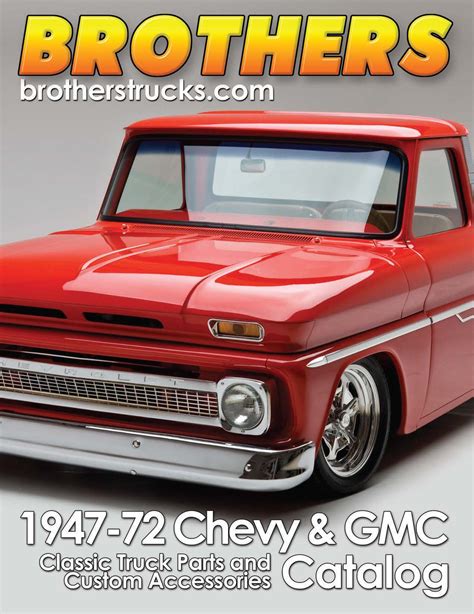 Brothers Trucks 47 72 Digital Catalog 1947 72 Chevy And Gmc Trucks