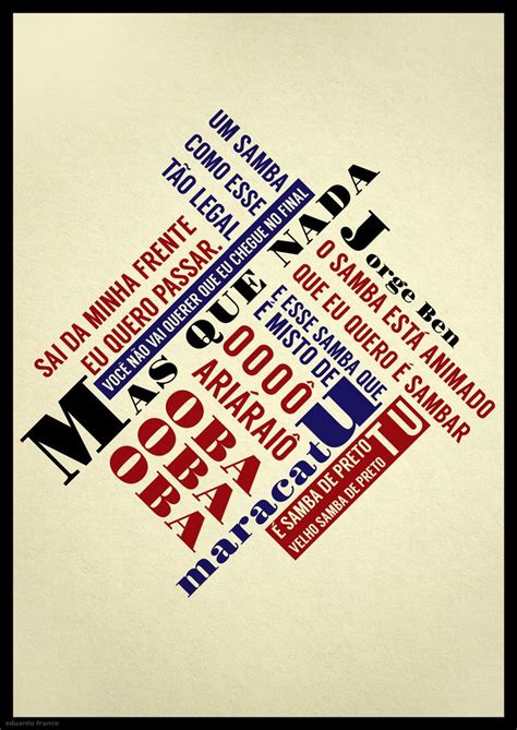 An Abstract Typogramic Poster With The Names Of Major Cities In Red White And Blue