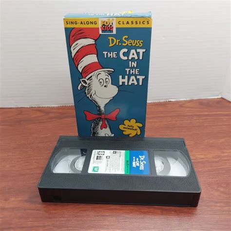 DR SEUSS THE Cat In The Hat VHS Animated Sing Along Classics 6 99