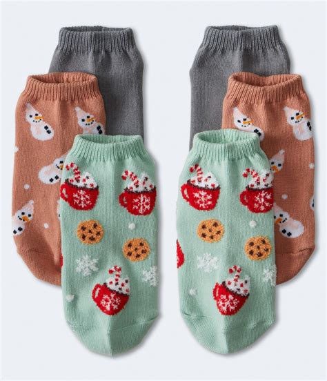 Hot Cocoa Ankle Sock 3 Pack