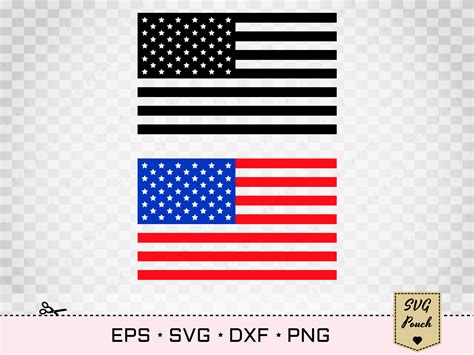 Usa Flag Svg By Svgpouch Thehungryjpeg