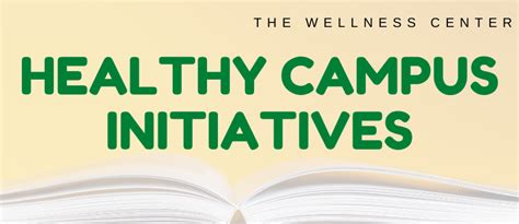 healthy campus initiatives wellness center rowan university