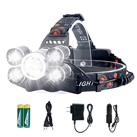 Headlamp Rechargeable Led Headlight 4 Modes Led Waterproof Work