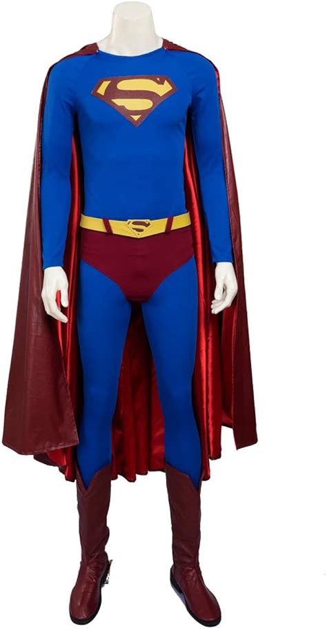 Apcu Mens Superman Returns Deluxe Halloween Cosplay