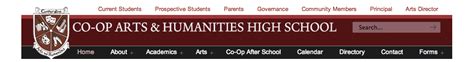 Co Op Arts And Humanities High School