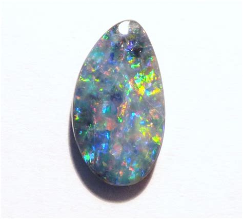 Natural Australian Queensland Boulder Black Opal Solid