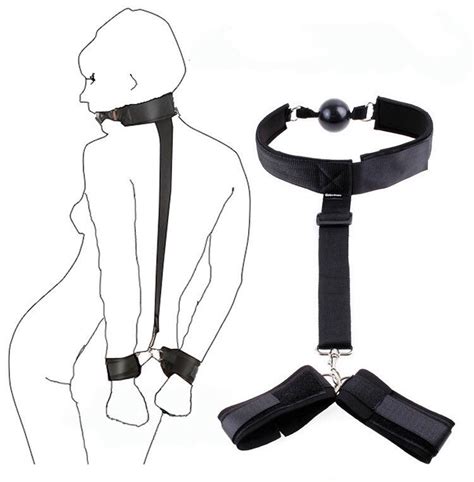 Neck And Wrist Body Strap Restraint System Open Mouth Gag Etsy
