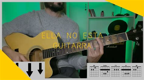 GUITARRA Ella No Esta Airbag Guitarra Cover Tutorial Martin Lopez